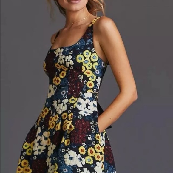 Anthropologie Maeve Marigold MIDI Dress classic 🫶🏼 - Picture 9 of 9